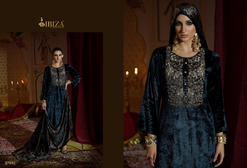 Rang E Rooh By Ibiza Viscose Velvet Salwar Kameez 